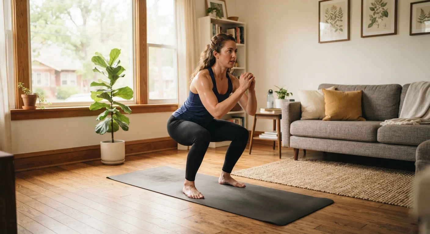 Building a Home Exercise Habit Without a Dedicated Space or Equipment