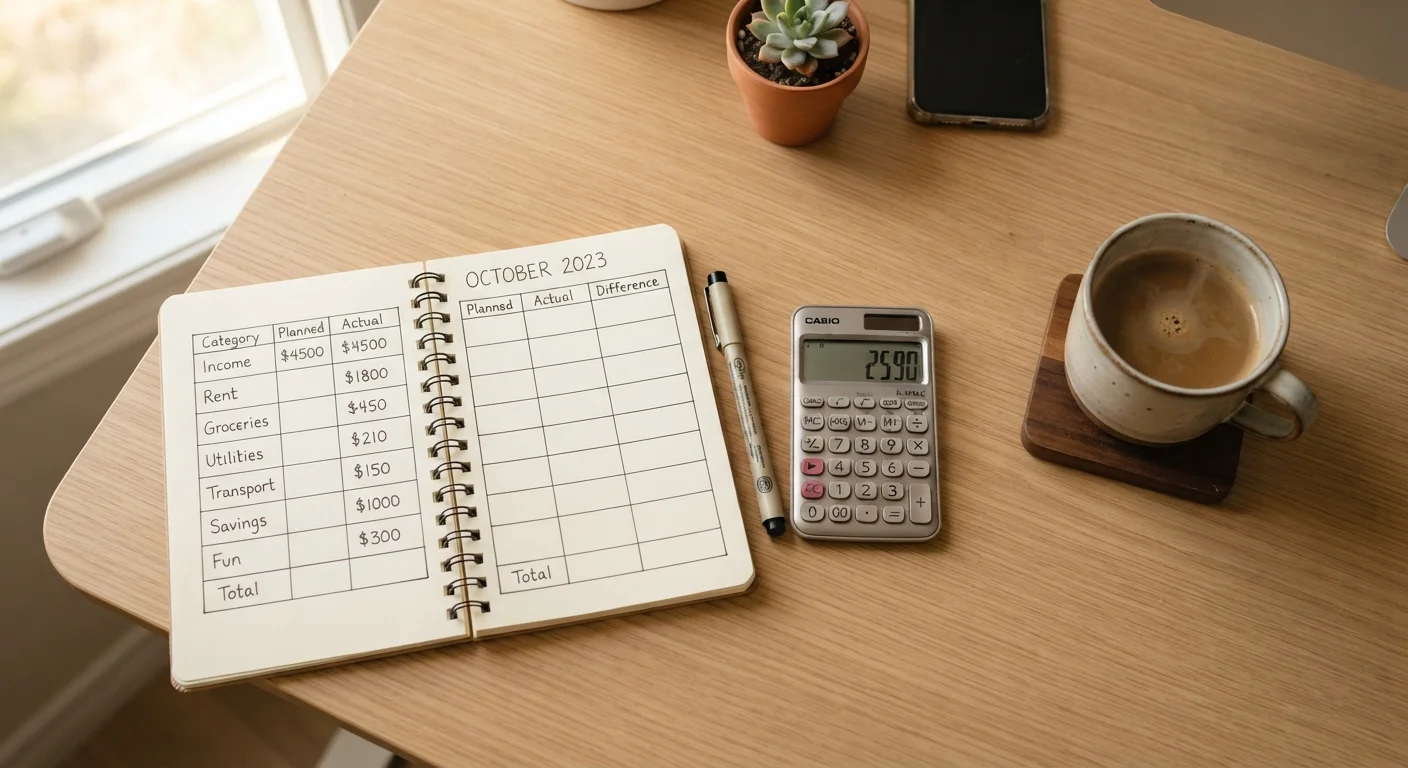 Building Your First Monthly Spending Plan From Scratch