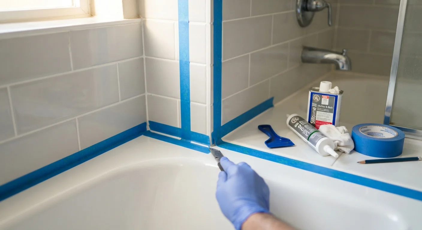 Caulking a Bathtub: The Preparation Step Most People Skip
