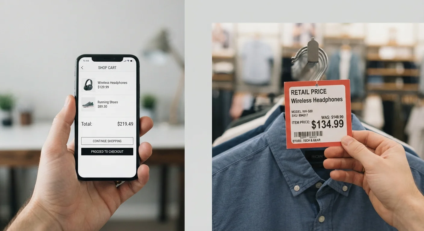 Comparing Online and In-Store Prices: When Each Channel Wins
