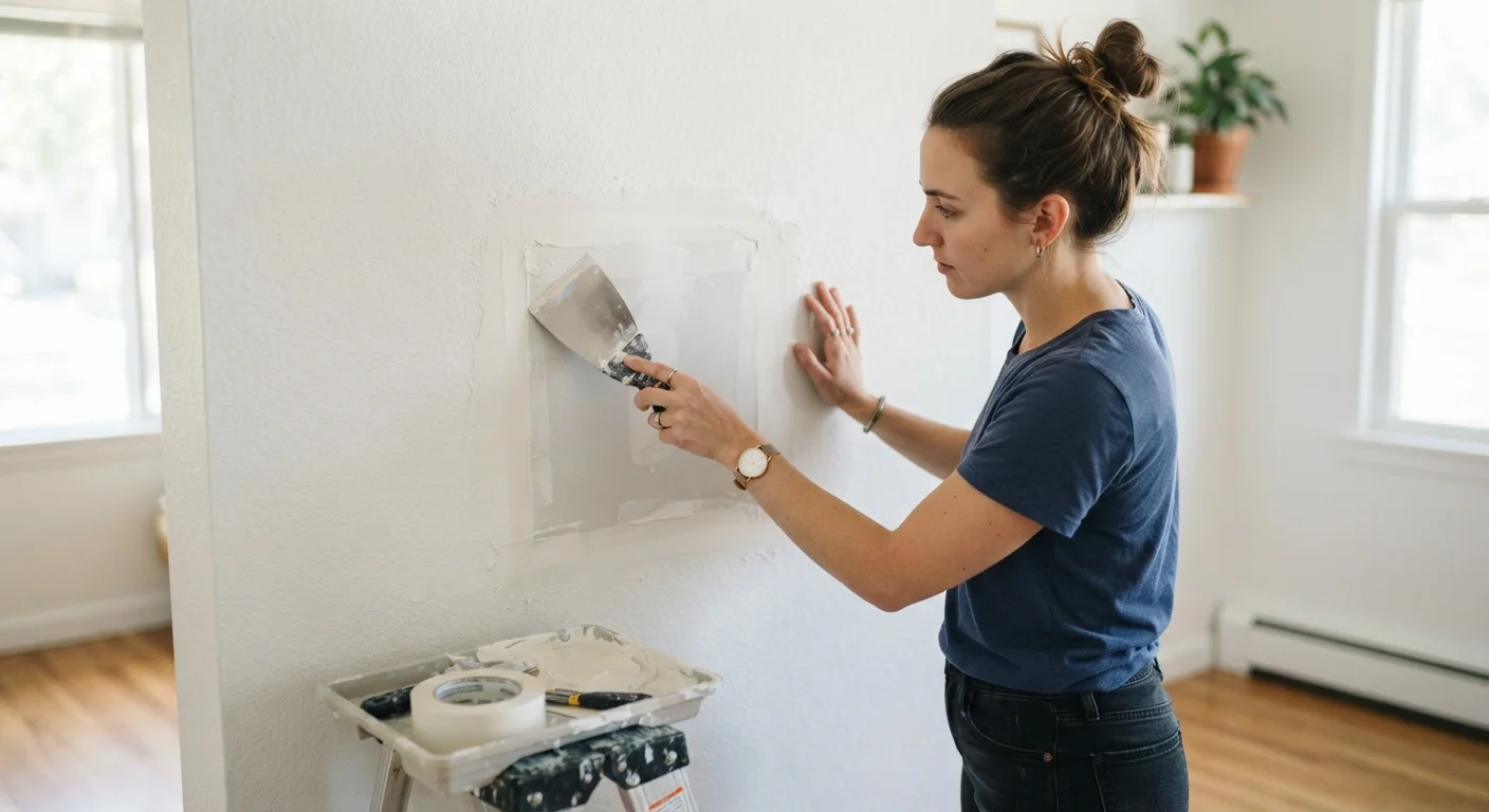 Drywall Patching for Absolute Beginners: From Small Holes to Larger Damage