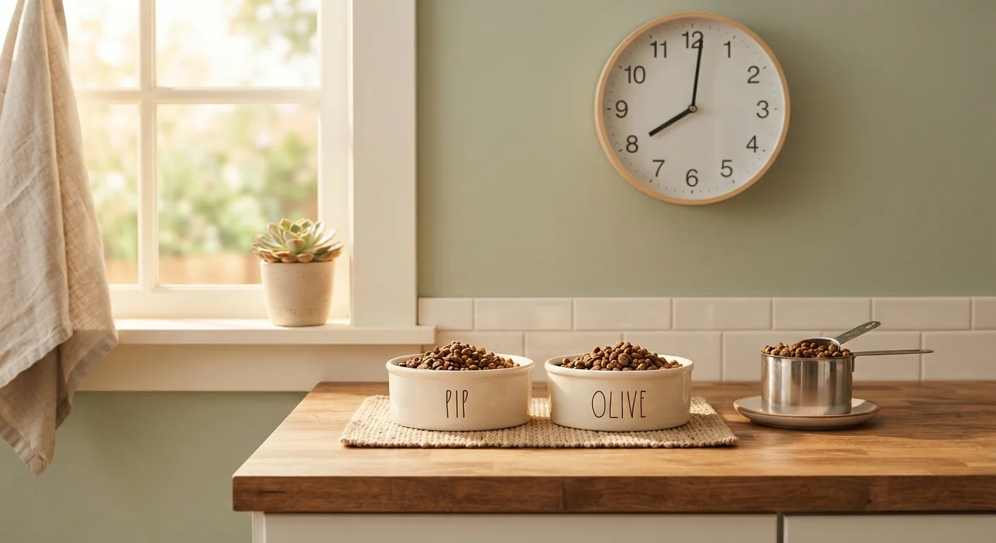 Feeding Schedules and Portion Control: Building a Sustainable Routine
