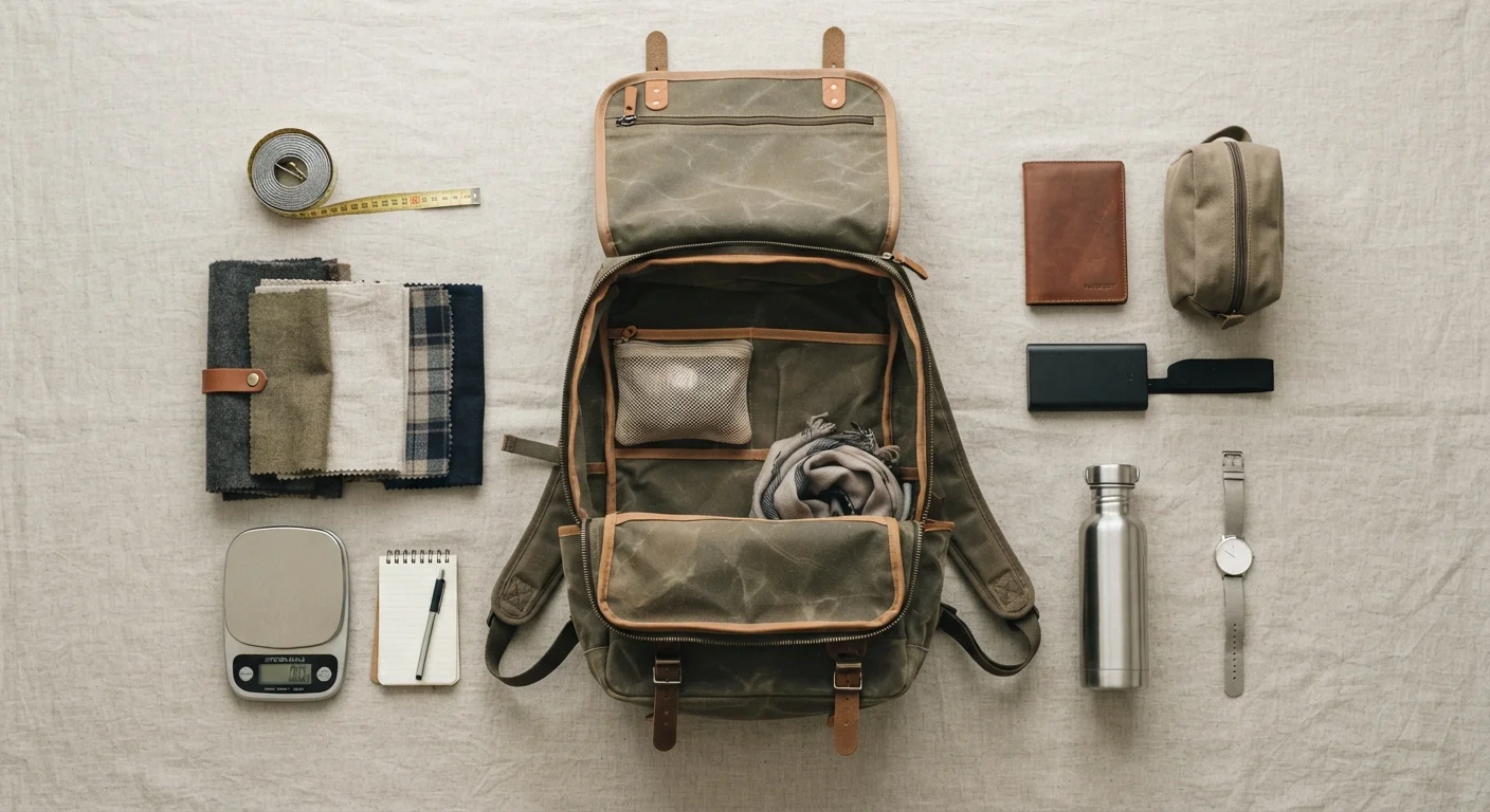 Gear Weight, Fabric, and Volume: The Numbers That Actually Matter When Choosing a Travel Bag