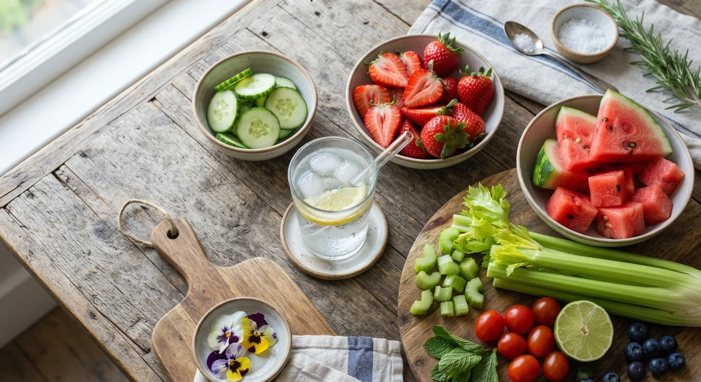Hydration and Food: The Connection Between What You Eat and How Much Water You Need