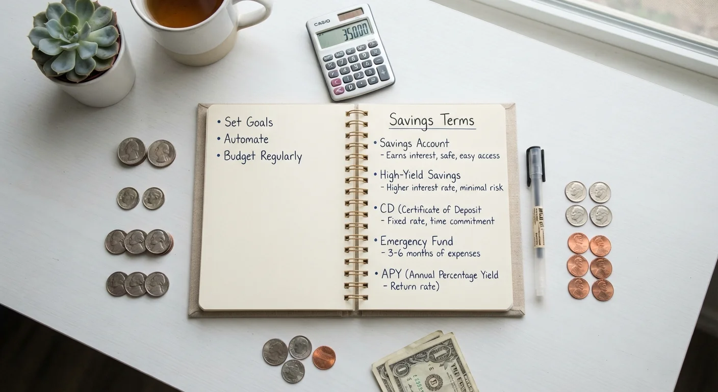 Key Terms Every Saver Should Understand
