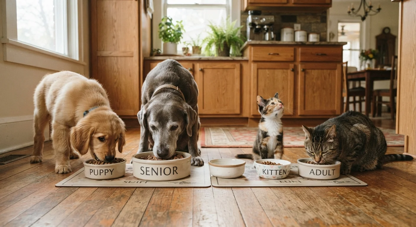 Pet Nutrition from Puppyhood to Old Age: The Complete Feeding Roadmap