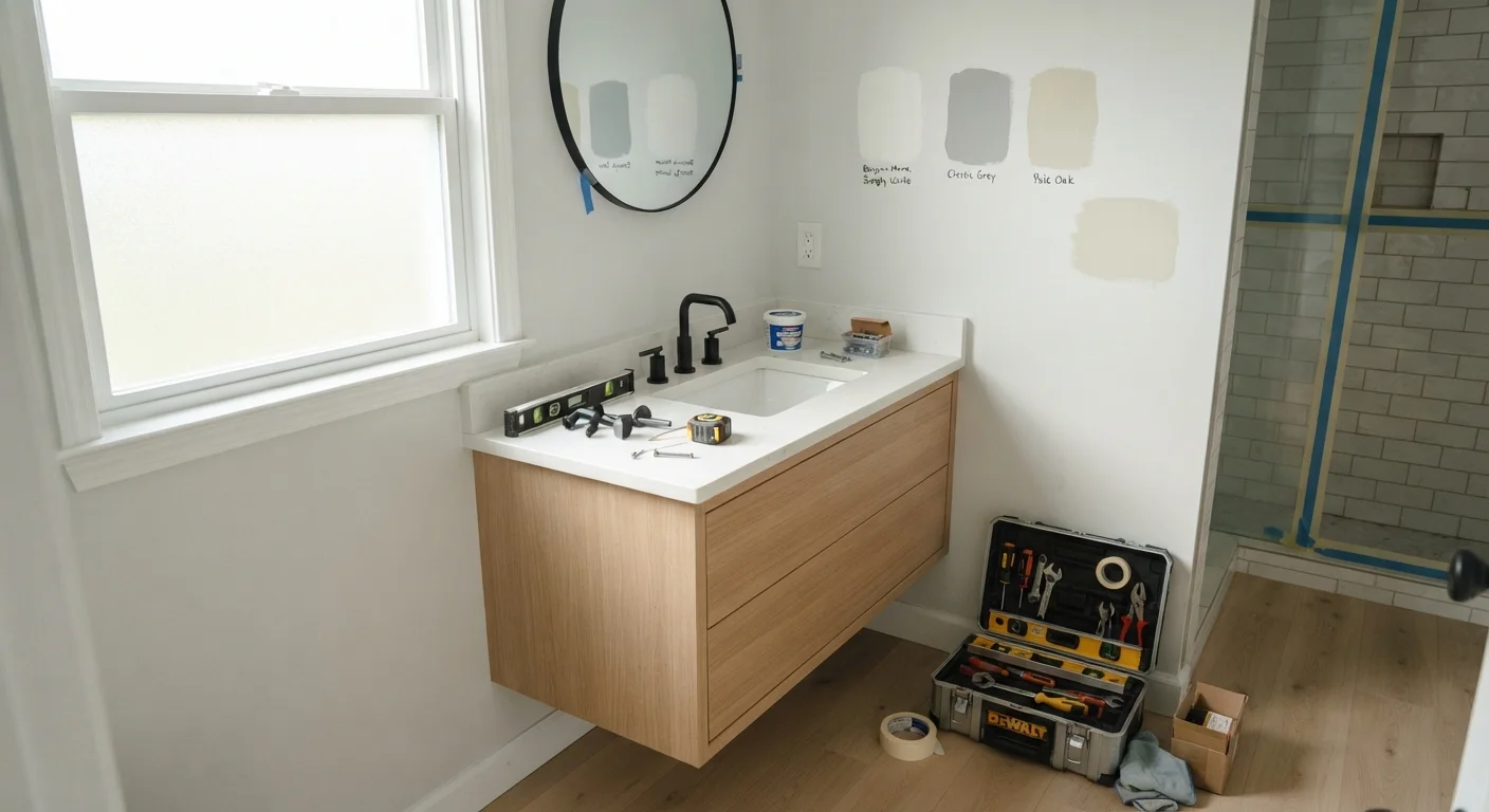 Planning a Bathroom Refresh: What You Can DIY and What Needs a Licensed Trade