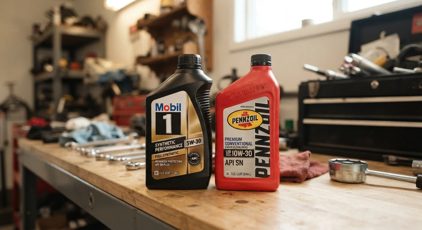 Synthetic vs. Conventional Engine Oil