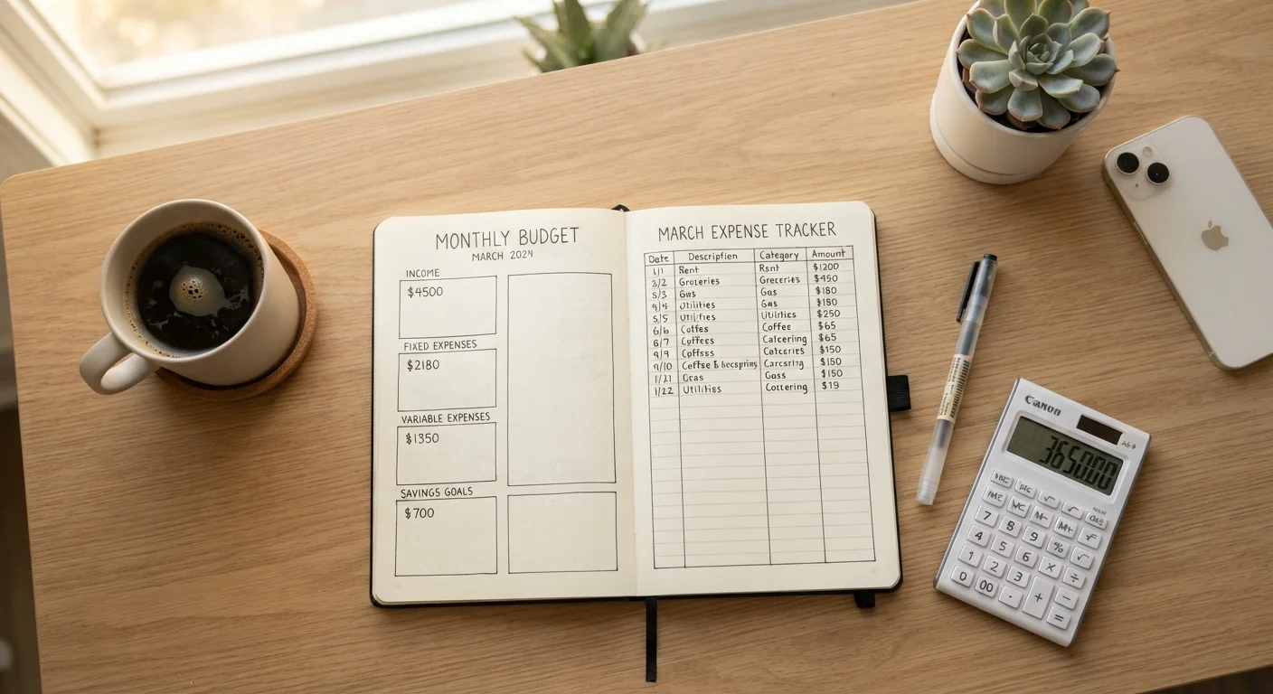 Your First Monthly Budget: A Ground-Up Starting Point